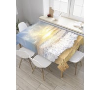 Прямоугольная скатерть JoyArty Морское настроение из сатена tc_10267_120x145