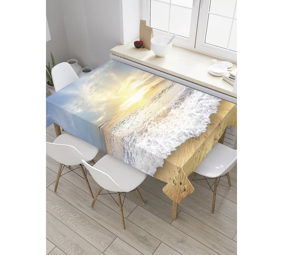 Прямоугольная скатерть JoyArty Морское настроение из сатена tc_10267_120x145 1