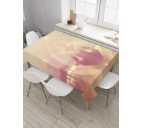 Прямоугольная скатерть JoyArty Поток автомобилей из сатена tc_28158_120x145