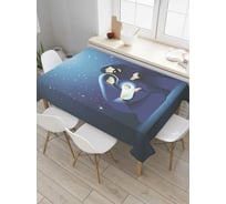 Прямоугольная скатерть JoyArty Рождество из сатена tc_79760_120x145