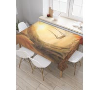 Прямоугольная скатерть JoyArty Призрачные качели из сатена tc_3541_120x145