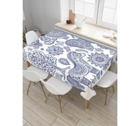 Прямоугольная скатерть JoyArty Звериная фантазия из сатена tc_6643_120x145