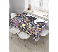Прямоугольная скатерть JoyArty Колибри из сатена tc_31636_120x145