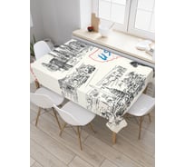 Прямоугольная скатерть JoyArty Соединенные Штаты Америки из сатена tc_18421_120x145
