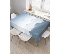 Прямоугольная скатерть JoyArty Горы-невидимки из сатена tc_21255_120x145