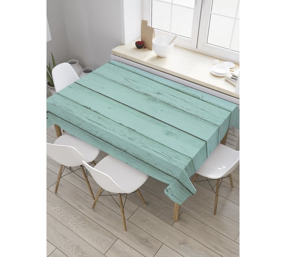 Прямоугольная скатерть JoyArty Старые доски из сатена tc_33401_120x145 1