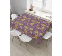 Прямоугольная скатерть JoyArty Восточные пейсли из сатена tc_28595_120x145