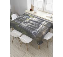 Прямоугольная скатерть JoyArty Музыка водопада из сатена tc_8673_120x145