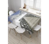 Прямоугольная скатерть JoyArty Морское обличье из сатена tc_9142_120x145