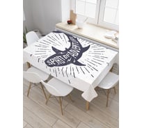 Прямоугольная скатерть JoyArty Дух приключений из сатена tc_38017_120x145