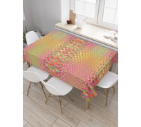 Прямоугольная скатерть JoyArty Волшебная кожа змеи из сатена tc_207105_120x145