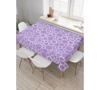 Прямоугольная скатерть JoyArty Стена пузырей из сатена tc_23324_120x145