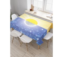 Прямоугольная скатерть JoyArty Природное сочетание из сатена tc_21684_120x145