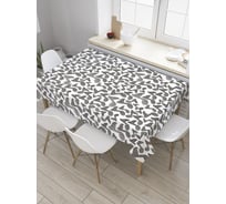 Прямоугольная скатерть JoyArty Смешанные ноты из сатена tc_33010_120x145