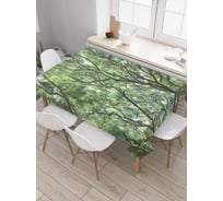 Прямоугольная скатерть JoyArty Густые леса из сатена tc_20680_120x145
