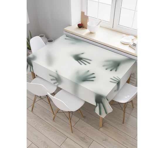 Прямоугольная скатерть JoyArty Руки призраков из сатена tc_22075_120x145 1