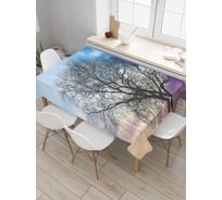 Прямоугольная скатерть JoyArty Изменчивое небо из сатена tc_3418_120x145