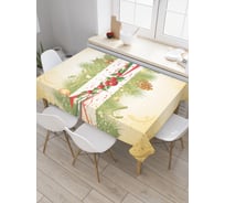 Прямоугольная скатерть JoyArty Рождественская легкость из сатена tc_5690_120x145