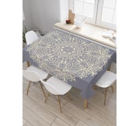 Прямоугольная скатерть JoyArty Вселенная цветет из сатена tc_21196_120x145