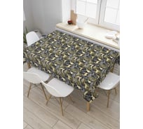 Прямоугольная скатерть JoyArty Стадо оленей из сатена tc_37165_120x145