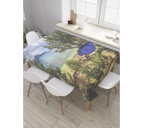 Прямоугольная скатерть JoyArty Морской бассейн из сатена tc_8933_120x145