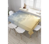 Прямоугольная скатерть JoyArty Солнце на закате из сатена tc_34755_120x145