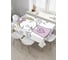 Прямоугольная скатерть JoyArty Музыкальный зайчик из сатена tc_33020_120x145 1