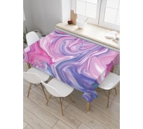 Прямоугольная скатерть JoyArty Смещение красок из сатена tc_207085_120x145