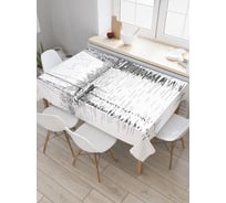 Прямоугольная скатерть JoyArty Графические парусники из сатена tc_2871_120x145
