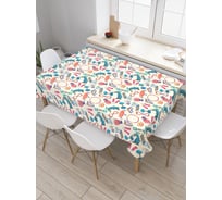 Прямоугольная скатерть JoyArty Инструменты спорта из сатена tc_36925_120x145