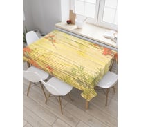 Прямоугольная скатерть JoyArty Рисунок на бамбуке из сатена tc_4729_120x145