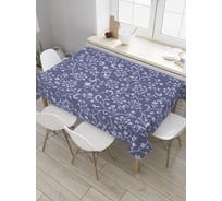 Прямоугольная скатерть JoyArty Ретро плетение из сатена tc_28466_120x145