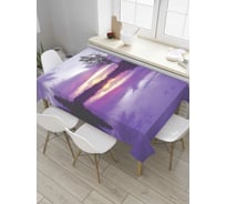 Прямоугольная скатерть JoyArty Река неба из сатена tc_8045_120x145