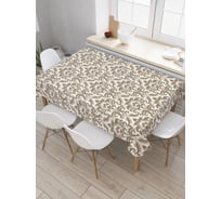Прямоугольная скатерть JoyArty Классический орнамент из сатена tc_17379_120x145