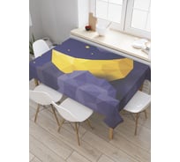 Прямоугольная скатерть JoyArty Мультяшное небо из сатена tc_29421_120x145
