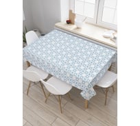 Прямоугольная скатерть JoyArty Изящество кругов из сатена tc_31916_120x145