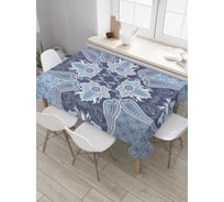Прямоугольная скатерть JoyArty Марокканские узоры из сатена tc_33418_120x145