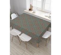 Прямоугольная скатерть JoyArty Классический орнамент из сатена tc_10176_120x145