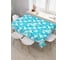 Прямоугольная скатерть JoyArty Сборные круги из сатена tc_23296_120x145 1