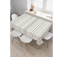 Прямоугольная скатерть JoyArty Полосатый рассказ из сатена tc_21538_120x145