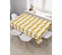 Прямоугольная скатерть JoyArty Зона подсолнухов из сатена tc_9860_120x145