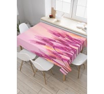 Прямоугольная скатерть JoyArty Колосья пшеницы из сатена tc_27718_120x145