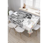 Прямоугольная скатерть JoyArty Музыка улиц из сатена tc_5018_120x145