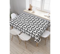 Прямоугольная скатерть JoyArty Поцелуи и обнимашки из сатена tc_36442_120x145