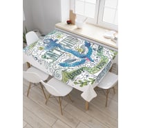 Прямоугольная скатерть JoyArty Корабль призрак из сатена tc_4720_120x145