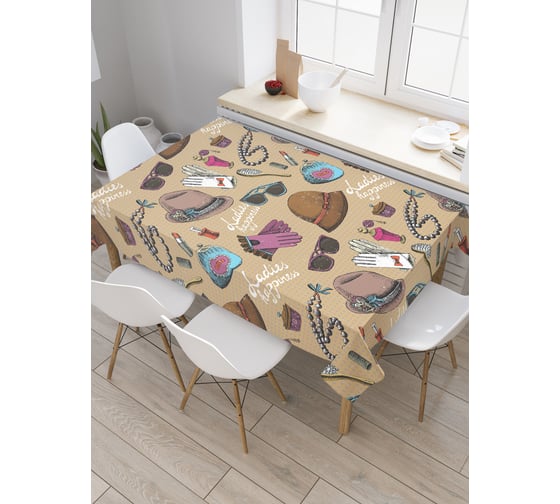 Прямоугольная скатерть JoyArty Модные аксессуары из сатена tc_29220_120x145 1