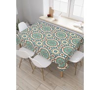 Прямоугольная скатерть JoyArty Классический орнамент из сатена tc_15411_120x145
