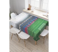 Прямоугольная скатерть JoyArty Российский стадион из сатена tc_378891_120x145