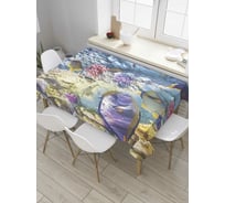 Прямоугольная скатерть JoyArty Морская архитектура из сатена tc_9246_120x145