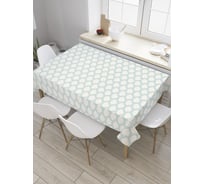 Прямоугольная скатерть JoyArty Наложение кольчуги из сатена tc_31871_120x145